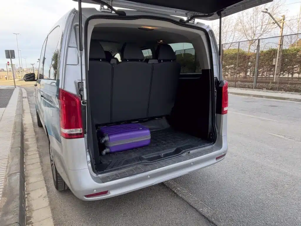 Transfer Santa Susanna Mercedes Vito